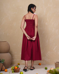 Mulberry Muse Smocked Cotton Dress