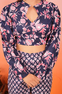 Midnight Blossom Co-ord Set