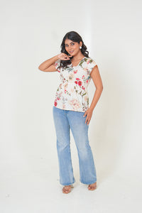 Desert Bloom Hummingbird Cotton Top