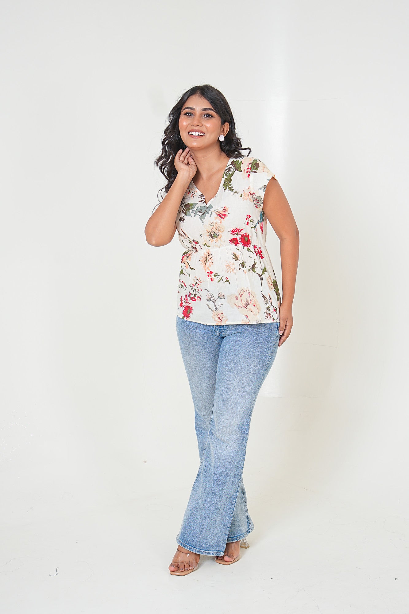 Desert Bloom Hummingbird Cotton Top