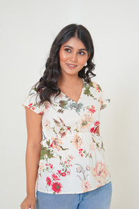 Desert Bloom Hummingbird Cotton Top