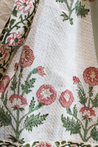 Blush Blossom Cotton Bathrobe