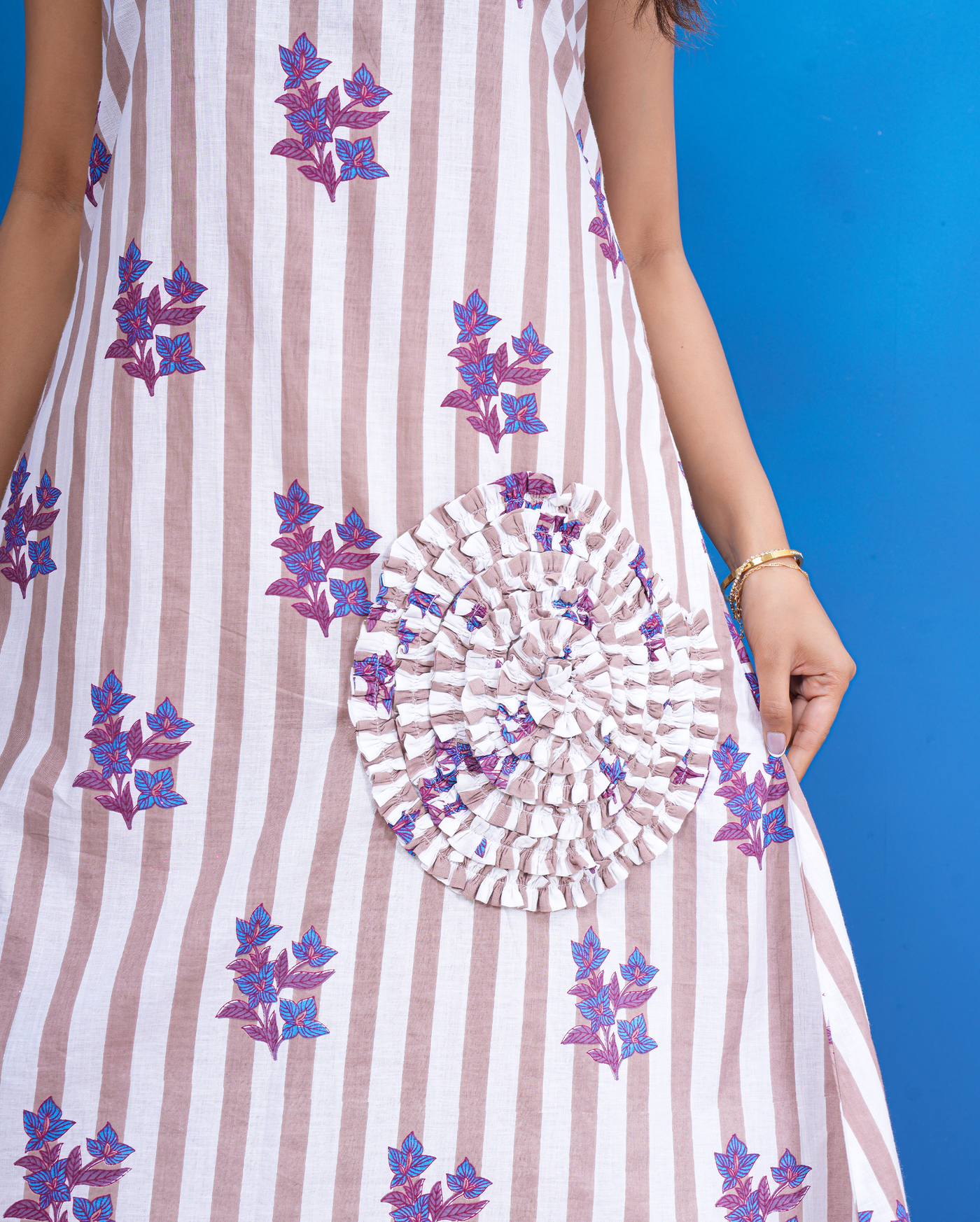 A love letter to block printing, written in cotton.
